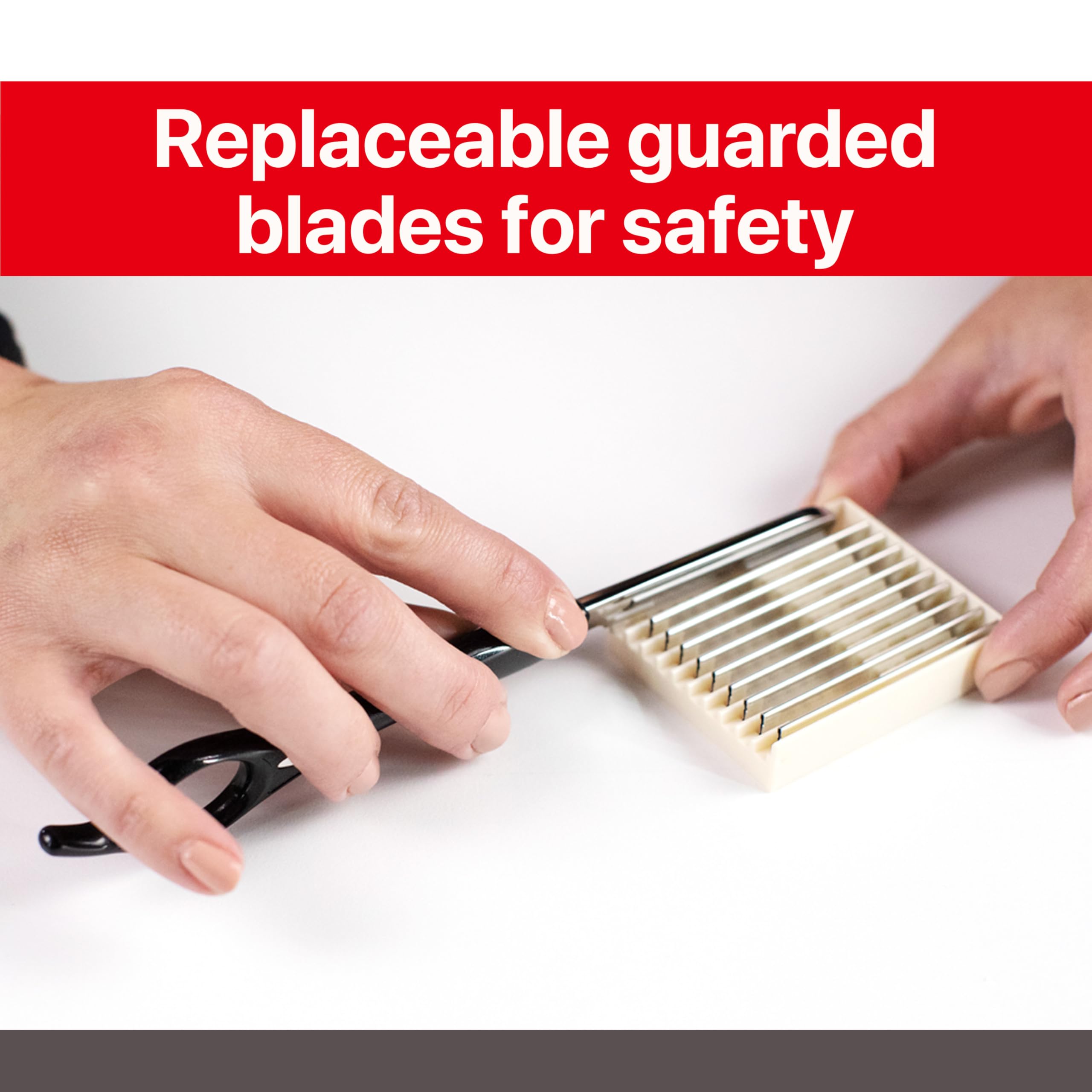 Feather - Styling Razor Texturizing Blades - For Professional Hair Cutting - Thinning, Texturizing, Shaping, and Styling - Japanese Stainless Steel - Replacement Blades - 10 Pack Made in Japan - Image 6