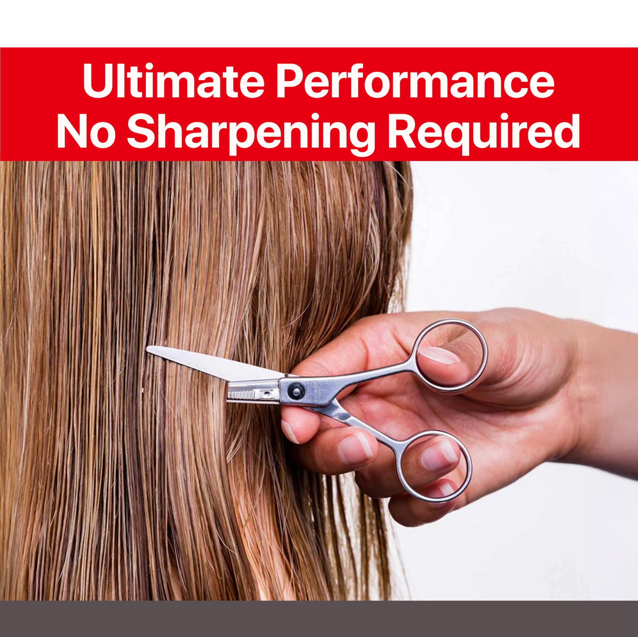 Feather - Switch-Blade Haircutting Shears Replacement Blades - for Professional Stylists & Barbers - Stainless Steel - No-Nip Tip - Made in Japan - 45 Model - Image 7