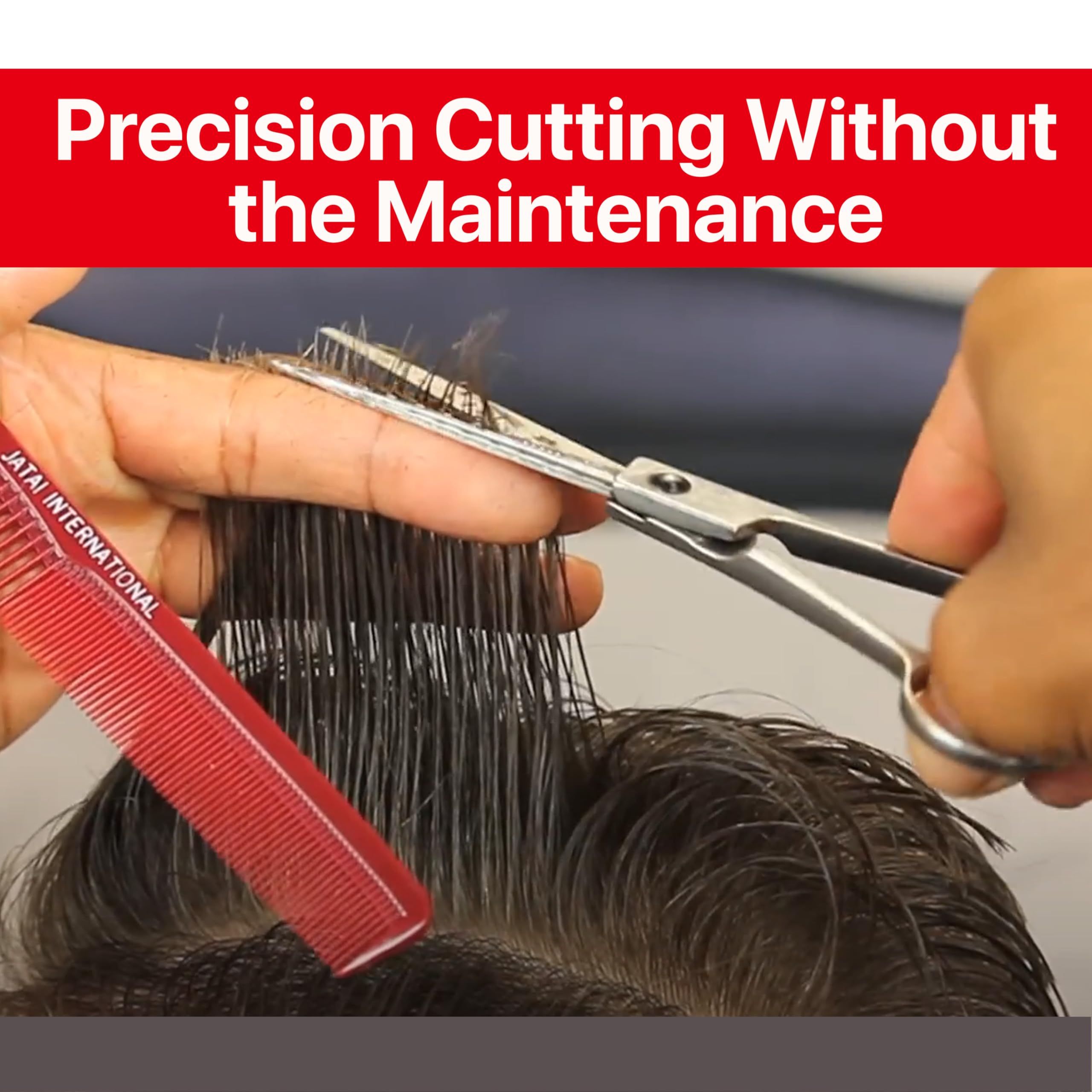 Feather - Switch-Blade Haircutting Shears Replacement Blades - Model 50/55 Scissors for Professional Stylists & Barbers - Stainless Steel - No-Nip Tip - Made in Japan - Image 3